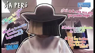 Sia responde a las preguntas de sus fans en AskAnythingChat (Subtitulos Español)
