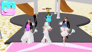 BRIDAL RUSH! 🤵🏻👸🤵🏻 Gameplay All Levels Walkthrough iOS, Android New Game Update Max Level 61-62AA