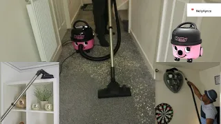 Numatic Hetty Xtend 160 Vacuuming the Hallway and Lounge With Multi-Angle Tool Demonstration