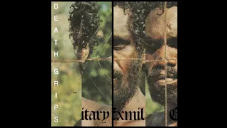 "Death Grips - Takyon (Death Yon)", but beats 2 and 4 are swapped. [CC]