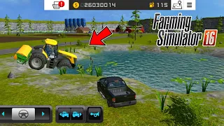 Fs 16 Fertilizer Tractor Fall Down In The Pond || Farming Simulator 16 Gameplay | #fs16 #farming