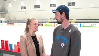 Connor Hellebuyck on signing his extension in Winnipeg