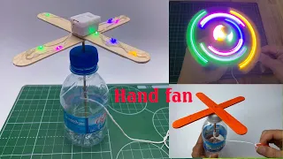 How to Make a plastic bottle hand fan with plastic bottle @MsInventor101