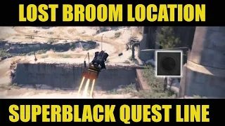 Lost Broom location and Superblack questline