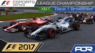 F1 Esports Series 2017: XB1 League Championship - Race 1 - China