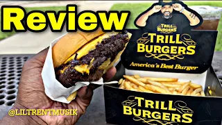 TRILL BURGER 🍔 REVIEW & Grand Opening REACTION