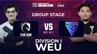 Team Liquid vs Tundra Esports Game 1 (BO3) | DPC WEU 2022 Tour 2: Division I