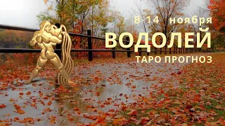 ВОДОЛЕЙ таро прогноз на неделю.   Таро гороскоп с 8 по 14 ноября  2021