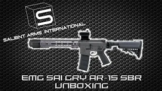 EMG SAI GRY AR-15 SBR Unboxing