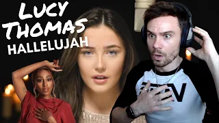 FIRST TIME REACTING TO Lucy Thomas - Hallelujah