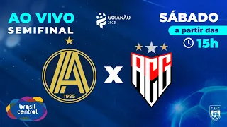 APARECIDENSE X ATLÉTICO-GO AO VIVO GOIANÃO 2023 ACOMPANHE COM IMAGENS DO JOGO NO APLICATIVO TBCFLIX