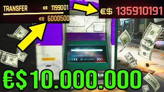 Cyberpunk 2077 Money Glitch: $10,000,000 In 5 Minutes! (PS4/XBOX/PC)