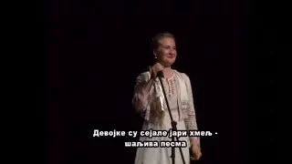 Ольга Масальская. "Сеяли девушки яровой хмель", русская народная песня