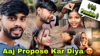 Aaj Propose kar Hi diya 🥰❤️ #vlog #Alokvlog