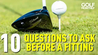 10 QUESTIONS TO ASK YOURSELF BEFORE A GOLF CLUB FITTING!!