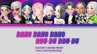 How would ikonlogs sing BANG BANG BANG, DDU-DU DDU-DU Mashup (Color Coded Han/Rom/Eng)