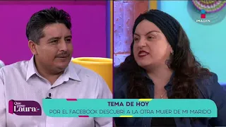 ‘Por las redes sociales descubrí a la otra mujer de mi marido’ | Programa Completo | Que pase Laura