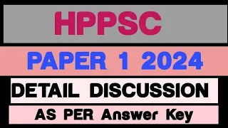 HPPSC SOLVED GK RESEARCH OFFICER PAPER Held On 15 May 2024