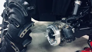 ATV Wheel Spacers Install