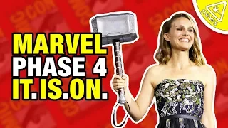 Kevin Feige Reveals Marvel’s Phase 4… And. IT. IS. ON! (Nerdist News w/ Amy Vorpahl)