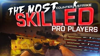 CS:GO | THE MOST SKILLED PRO PLAYERS! (HUGE MONTAGE, Incredible ACEs, Inhuman reactions) ESL