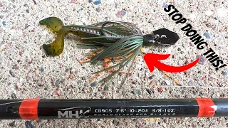 90% Of Anglers Fish A Chatterbait Wrong! Try These Retrieves!