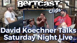 David Koechner Talks SNL and Working with Chris Farley - CLIP - Bertcast