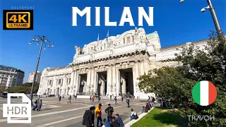 Milan, Italy 🇮🇹 | Milano Centrale Railway Station 🚉 | City Ambience ASMR Culture | 4K HDR Travel