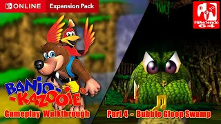 Banjo-Kazooie 100% Gameplay Walkthrough Part 4 (Bubble Gloop Swamp)