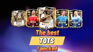 FC Mobile. Opening my luckiest TOTS packs. Got all TOP players! #fcmobile #eafcmobile #packopening
