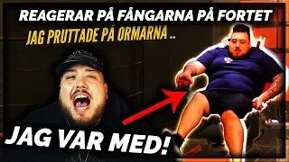 REAGERAR PÅ FÅNGARNA PÅ FORTET: JAG ÄR MED! **SKRATTFEST**