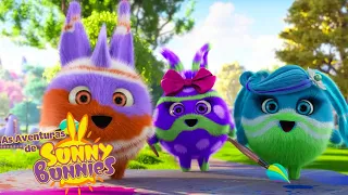 Pintura facial | As Aventuras de Sunny Bunnies | Desenhos Animados Infantis