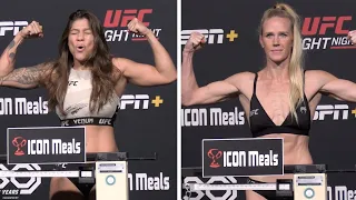 UFC Vegas 77 WEIGH-INS: Holly Holm vs Mayra Bueno Silva