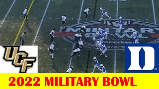(First half) UCF Knights vs Duke Blue Devils College Football Game Highlights, 2022 Military Bowl