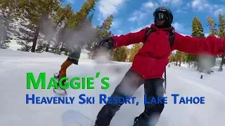 Beginner Snowboarding Maggie's at Heavenly Ski Resort