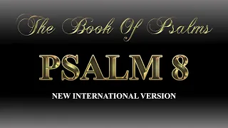 Psalm 8 | NIV | Audio Bible With Lyrics