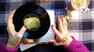 ASMR | Request! Vintage Vinyl Record Collection Show & Tell Part One - Whispered Chat & Coffee!