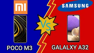 Xiaomi Poco M3 vs Samsung Galaxy A32 | Comprison