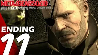 Metal Gear Solid 4 - Gameplay Walkthrough Part 11 - Ending & Final Boss Fight [1080p HD]