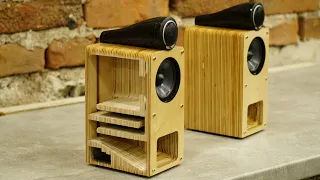 DIY small horn speaker, beautiful with good and amazing sound