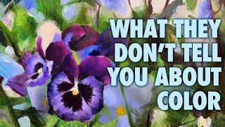 Floral Painting Process | Why can’t I mix this purple?!