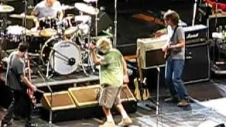 Eddie Vedder dancing around in a wig @ United Center in Chicago 8/24/09