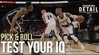 Test Your Basketball IQ: Pick and Roll Reads 🔬