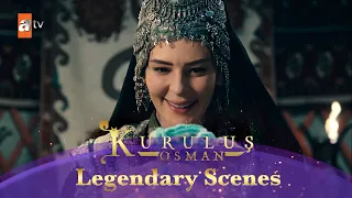 Kurulus Osman Urdu | Legendary Scenes - 105 | Malhun ke liye Bala ka tohfa