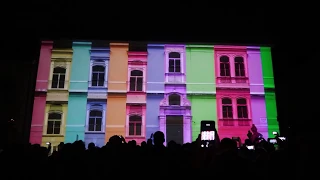 "Awakening" Festival of Lights in Zagreb, Croatia, March 2019