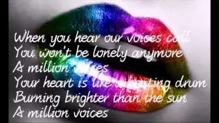 Polina Gagarina - A Million Voices(with lyrics)