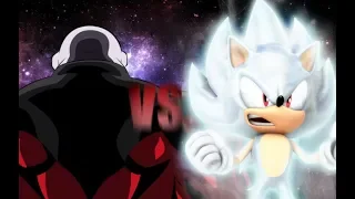 Jiren vs Hyper Sonic | Sprite Animation |