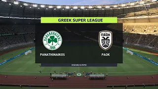 ⚽ Panathinaikos vs PAOK ⚽ | Super League Greece (03/04/2022) | Fifa 22