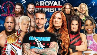 Cultaholic Wrestling Podcast 313 - Who Will Win The Men's and Women's WWE Royal Rumble Matches?