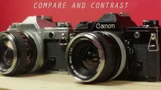 Compare and Contrast: Canon AE-1 vs  Canon AT-1